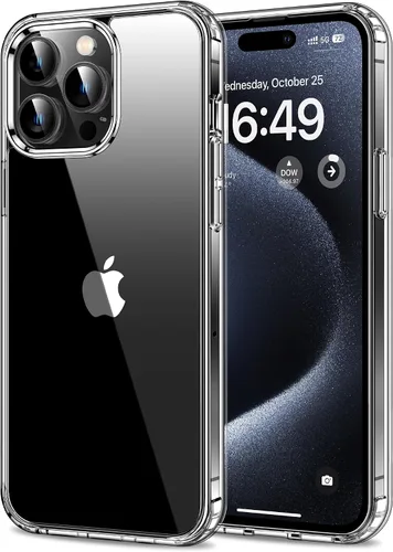 Miniatura 108 de HOOMIL Funda para iPhone 7 Plus/iPhone 8 Plus de 5.5 pulgadas, no amarillea, protección contra caídas, cubierta trasera dura transparente