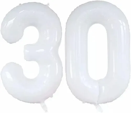 Miniatura 56 de Goer, conjunto de globos de papel aluminio para decoraciones de cumpleaños, globos de las letras de feliz cumpleaños y de números Oro
