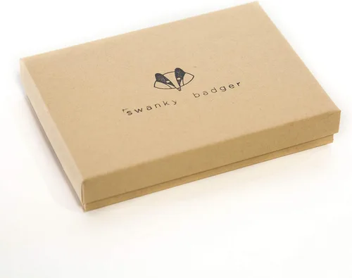 Miniatura 5 de Swanky Badger Billetera personalizada billetera plegable, ranura para identificación, ranura para tarjetas