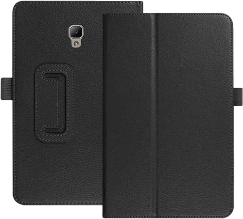 Miniatura 7 de Funda Folio Para Galaxy Tab A 8.0 2017 Modelo T380/T385, Funda Protectora De Cuero De La PU Premium Para Samsung Galaxy Tab A 8.0 Pulgadas 2017 Negro