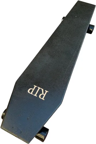 Miniatura 4 de Coffin Death Tarot Monopatín negro Longboard 42x12 Coffin Croozer