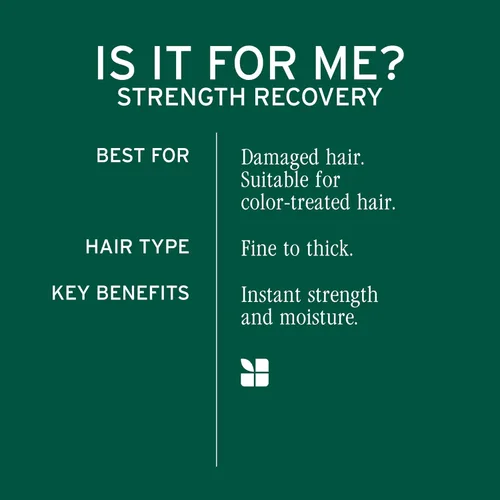 Miniatura 3 de Biolage Strength Recovery Conditioner - Moisturizes & Strengthens Damaged Hair, Softness & Shine, Hydrates and Repairs Damaged Hair, With Olive