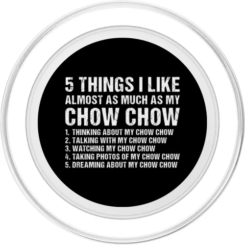 Miniatura 2 de Dog 5 Things I Like Almost As Much As My Chow Chow PopSockets MagSafe PopGrip for iPhone