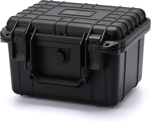 Mayouko Caja de herramientas portátil con esponja a prueba de golpes, grado impermeable IP67, funda rígida impermeable con inserto de espuma, cardán