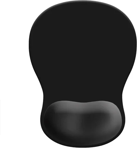 Miniatura 23 de Alfombrilla de mouse ergonómica con soporte para muñeca, cómoda alfombrilla de mouse para computadora con base de poliuretano antideslizante