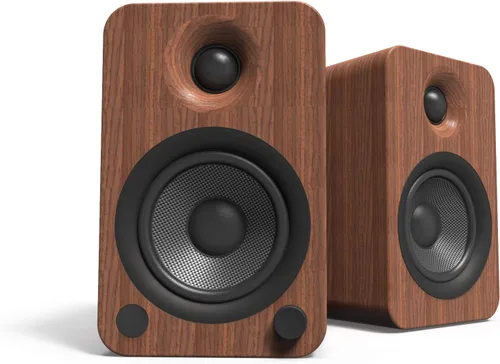 Miniatura 11 de Kanto YU4GB Altavoces alimentados con Bluetooth y preamplificador phono incorporado Apagado y encendido automáticos Control remoto incluido
