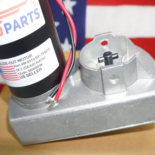 Miniatura 3 de Motor Deslizable para RV Relación 18:1 M-8910 30 Amp 12 Voltios Deslizable Reemplaza 132682, 295380, RP-785615, 131903, Reemplaza Motores