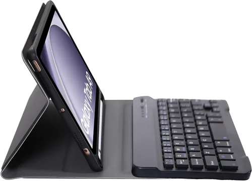 Miniatura 3 de Funda de teclado para Samsung Galaxy Tab A9 de 8.7 pulgadas 2023, teclado desmontable con soporte para lápiz, funda protectora para tablet Tab A9