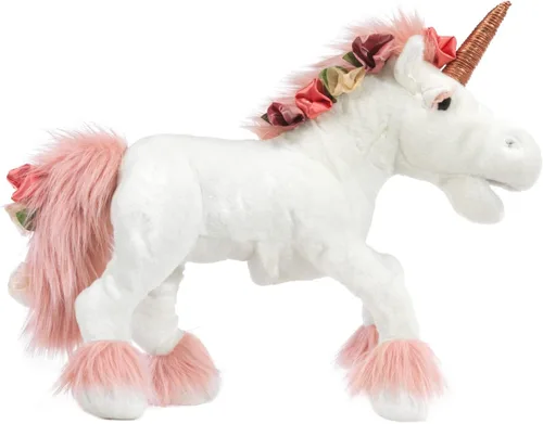 Miniatura 2 de Folkmanis Unicornio, blanco, rosa