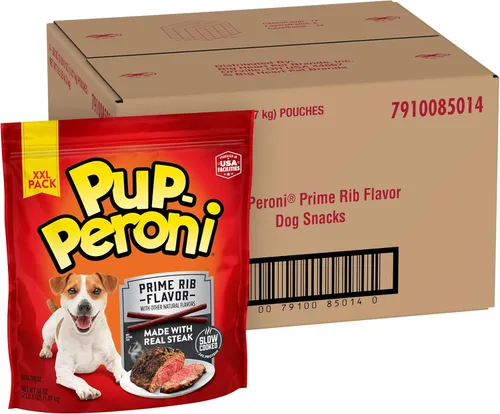 Miniatura 25 de Pup-Peroni Golosinas para Perros, Sabor a Carne de Res Magra, 38 Onzas, Hechas con Carne de Res Real, 90% Libre de Grasa