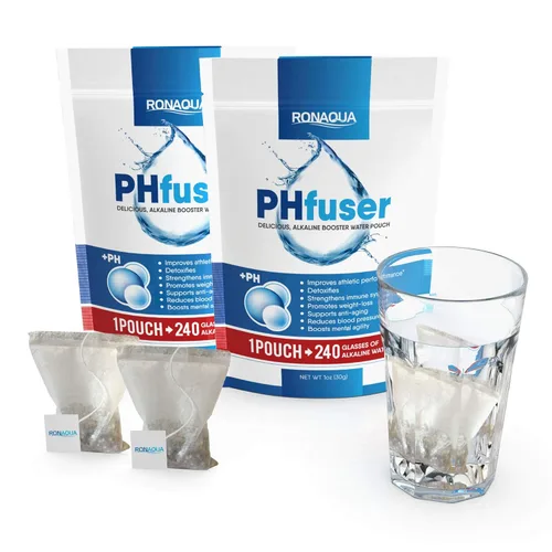 Miniatura 8 de PHfuser Bolsa de filtración de agua alcalina para tu botella, tarro, olla, taza de café/té, jarra, jarra, recipiente – Sistema de purificación