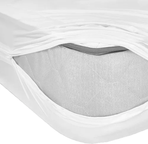 Miniatura 6 de Abstract Protector de colchón de vinilo con cierre de cremallera, lo mejor para proteger tu cama de derrames, accidentes y daños, plástico 100%