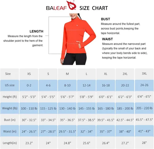 Miniatura 6 de BALEAF Chaqueta de forro polar para mujer, resistente al agua, cremallera completa, para invierno, clima frío, chaquetas térmicas para entrenamiento