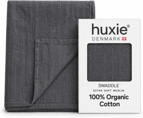 Miniatura 13 de Swaddle - 100% algodón orgánico - Mantas de muselina para recién nacido, 47 x 47 pulgadas (corazones verdes)