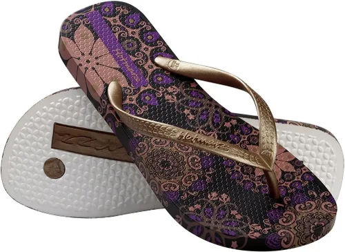 Miniatura 3 de Sandalias de playa con estampado floral bohemio para mujer
