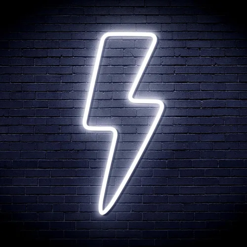 Miniatura 13 de ADVPRO Rayo Rayo Estándar Flex Silicona LED Neon Sign - Azul - st16s42-fnu0002-b