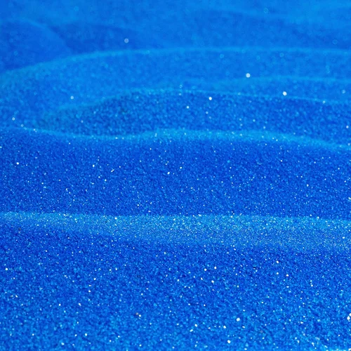 Miniatura 2 de Sandtastik Blue Sand Caja de 10 libras, brillante y brillante, sin sílice, colores vibrantes, arena, sensorial, terrario, modelo, paisaje, joyería