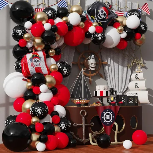 Miniatura 9 de Kit de arco de guirnalda de globos de Halloween Little BOO, 151 piezas de globos de látex blanco retro naranja quemado negro con globo de aluminio
