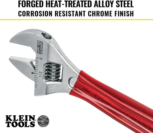 Miniatura 4 de Klein Tools 507-10 llave inglesa ajustable de capacidad extra, 10 pulgadas