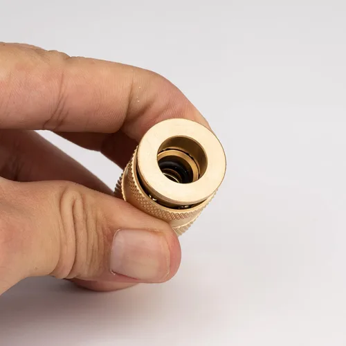 Miniatura 6 de 1/4 accesorios de conexión rápida, acoplamiento de aire industrial 10 piezas, acoplador de aire de conexión rápida de flujo básico de 1/4