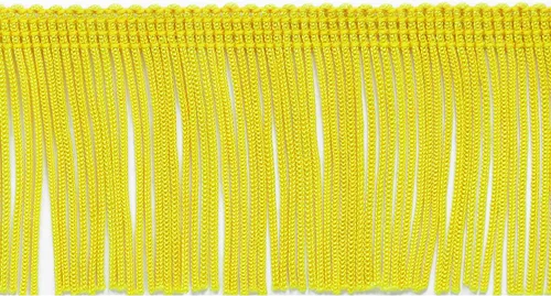 Miniatura 13 de Trims By The Yard Borde de flecos de cadena de 2 pulgadas, borde decorativo de flecos de poliéster, flecos versátiles para disfraces, uniformes