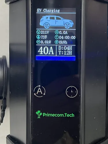Miniatura 2 de PRIMECOM - Cargador de vehículo eléctrico (EV) de nivel 2 (220V/240V) de 30 pies, 32 y 40 amperios 6-50P, 10-50P, 14-50P para Bolt, Tesla, Kona