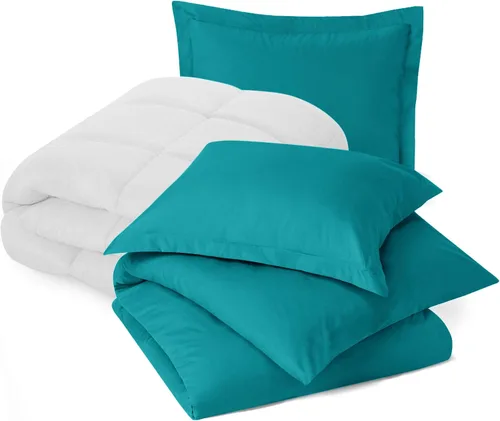 Miniatura 45 de Nestl - Juego de ropa de cama Queen con edredón – Juego de edredón para cama queen; Juego de funda de edredón Queen, Juego de edredón azul playa