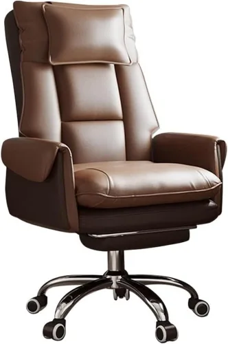 Miniatura 16 de High Back Computer Gaming Chair with Footrest Lumbar Backrest Design Executive Swivel Office Desk Chairs for Conference Room Living Bedroom