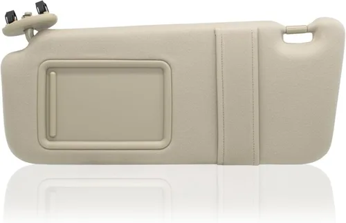 Miniatura 7 de NHILES Visera solar del lado izquierdo del conductor y del lado derecho del pasajero compatible con Toyota Camry sin luz 2007 2008 2009 2010 2011