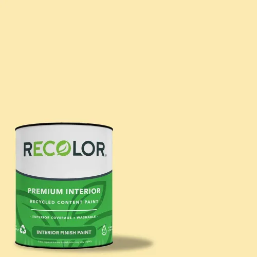 Miniatura 15 de RECOLOR Pintura de Látex Ecológica Premium para Interiores para Paredes, Muebles y Habitaciones con Acabado Cáscara de Huevo, 1 Cuarto de Galón