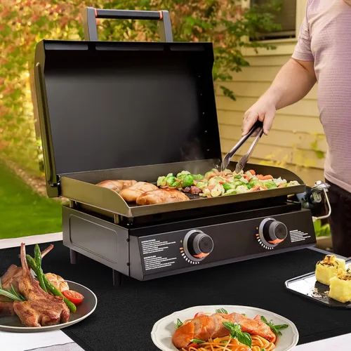 Miniatura 6 de Alfombrillas de parrilla ignífugas de 15 x 18 pulgadas para parrilla de mesa al aire libre para proteger tu mesa de parrilla, tapete de mesa