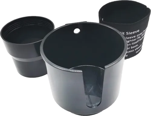 Miniatura 3 de Expansor de portavasos de automóvil para botellas de 32 oz y 40 oz con funda para taza, inserto de portavasos para botellas de agua grandes