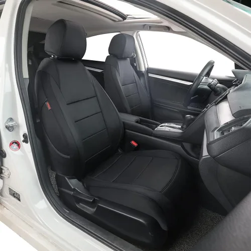 Miniatura 8 de EKR Civic Fundas de asiento personalizadas para Honda Civic Sedan 2016 2017 2018 2019 2020 2021 EX, EX-L, EX-T, Touring, Fundas de asiento