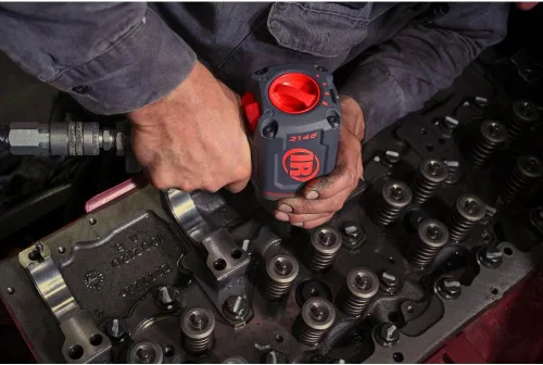 Miniatura 13 de Ingersoll Rand 2146Q1MAX Llave de impacto neumática de transmisión de 3/4 pulgadas con diseño silencioso de empuñadura de pistola y par de torsión
