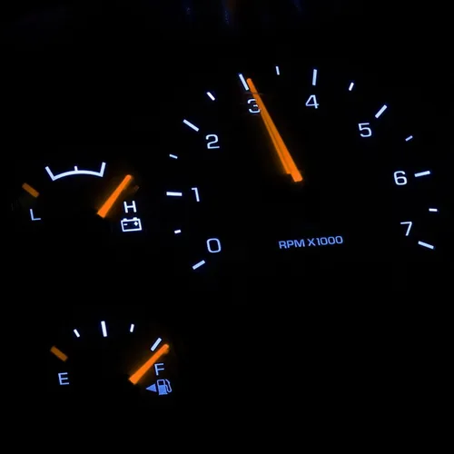 Miniatura 3 de HERCOO Bombillas LED azules para medidor de instrumentos, velocímetro, compatible con Dodge Ram 1500 2500 3500 2002-2006