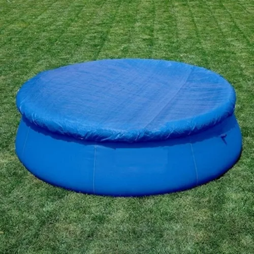 Miniatura 5 de Garneck Cubierta de piscina redonda de 10 pies de diámetro, fácil de instalar, para piscinas inflables (6 pies)