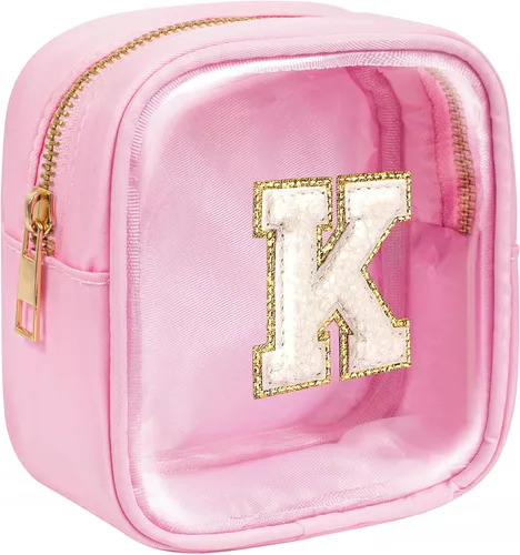 Miniatura 50 de KOTORA Bolsa de Maquillaje Inicial, Bolsa de Viaje de Artículos de Aseo, Bolsa de Maquillaje Transparente, Bolsas de Cosméticos Organizadoras