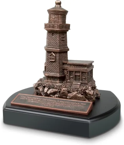 Miniatura 10 de Lighthouse Christian Products Trust - Brújula de placa de escultura de piedra fundida, tono bronce martillado, 6.5 x 4.5 pulgadas