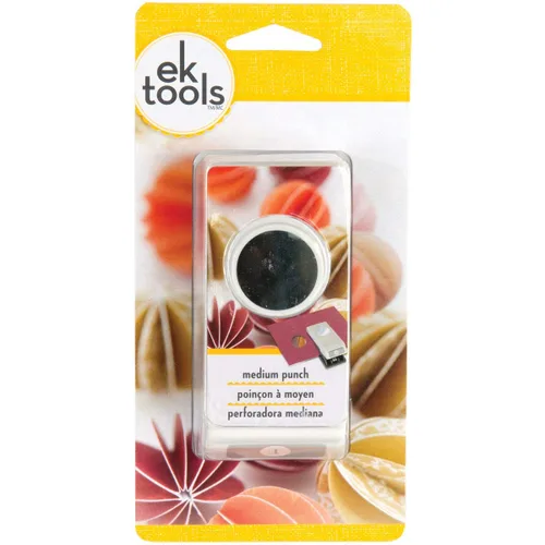 Miniatura 14 de EK Tools Perforadora metálica de papel de 2 pulgadas, multicolor, crea círculos precisos para tarjetas hechas a mano, álbumes de recortes, etiquetas