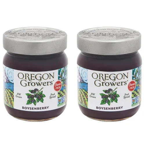 Miniatura 6 de Oregon Growers Triple Berry Jam - Mermelada de mora, frambuesa y fresa, mermelada de bayas mixtas, gelatina de bayas mixtas, mejor mermelada