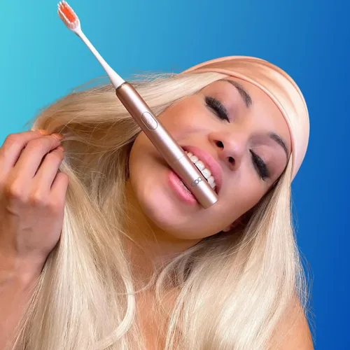 Miniatura 8 de Pop Sonic Cepillo de dientes eléctrico – Cepillo de dientes eléctrico para adultos – Artículos esenciales de baño y artículos esenciales de viaje