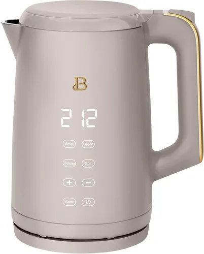 Miniatura 7 de Hervidor eléctrico 1.7L 1500W con pantalla activada por tacto, control de temperatura programable, 4 ajustes de té preestablecidos, apagado