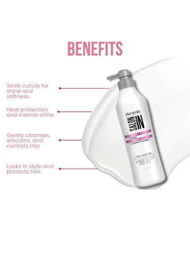 Miniatura 3 de Salon In by Recamier Liss Control - Acondicionador hidratante antiencrespamiento para el control del encrespamiento, 33.8 fl oz / 33.8 fl oz