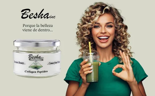 Miniatura 4 de BESHA INC Péptidos bioactivos de colágeno Verisol (colágeno natural en polvo) fabricados en Alemania - 2 meses de suministro