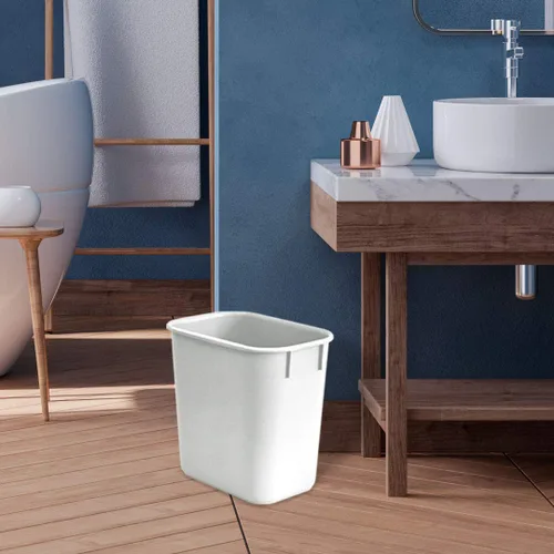 Miniatura 7 de Acrimet Papelera de basura (plástico) (color blanco) (juego de 4)