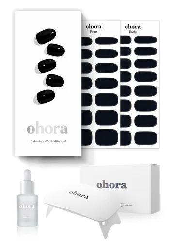Miniatura 19 de ohora Tiras de Uñas de Gel Semi-Curadas Juego de Valor (N Bare Plum Starter Kit) Incluye Lámpara de Tamaño Completo y Mini Removedor, Calidad