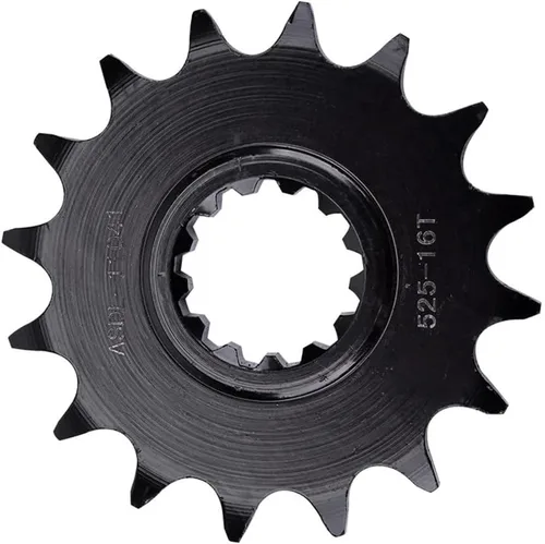 525 Cadena 16T 47T Piñón trasero delantero para TDM900 5PS TDM 900A ABS FZ8 FZ8N FZ8S FZ-8 FZ-8S FZ-8N FZ 8 TDM 900 (delantero)