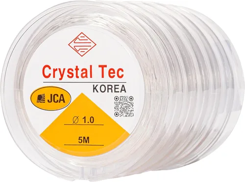 Miniatura 13 de Cordón de poliuretano termoplástico (TPU) de cristal genuino de Corea, fuerte, elástico, para hacer joyas (328.1 ft, 0.047 in)