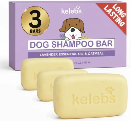 Miniatura 14 de Kelebs Champú para perros malolientes Barra de champú desodorizante natural para perros con aceites esenciales cítricos Ecológico Cero