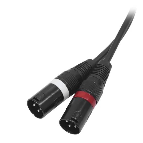 Miniatura 8 de Cyberguys! Cable RCA a XLR, 2 cables de audio bidireccionales XLR a RCA, blindado con cobre libre de oxígeno, conectores chapados en oro